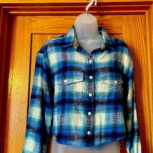 AMERICAN EAGLE Women’s Plaid Top * Size Small